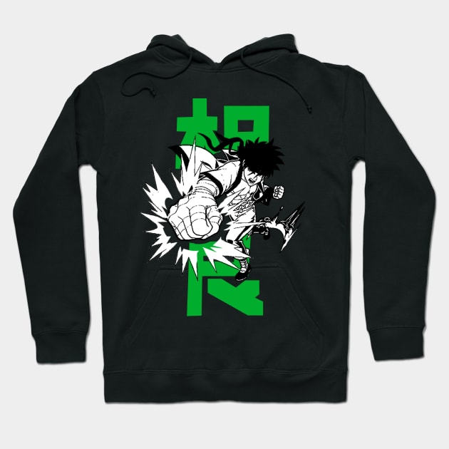 Straight Punch Hoodie by ChrisPierreArt